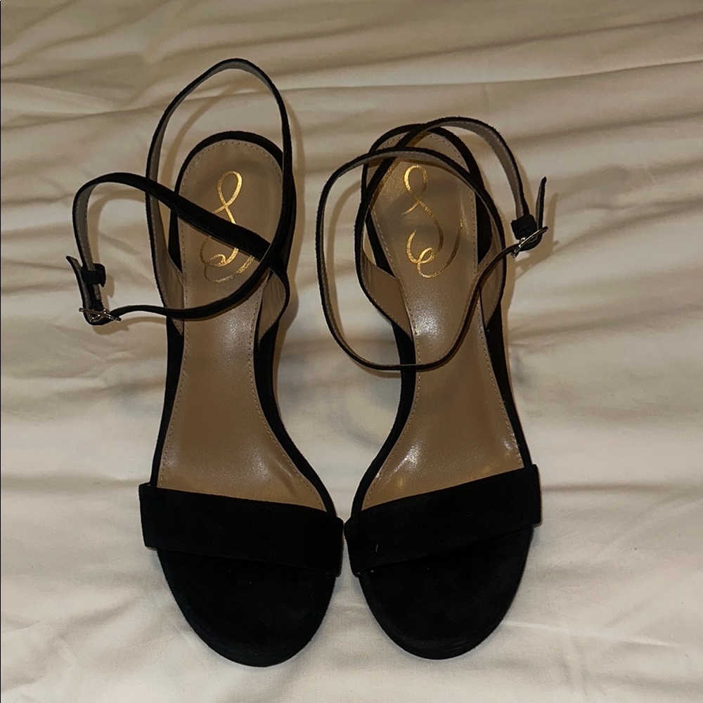 Elegant Black Strappy Sandals